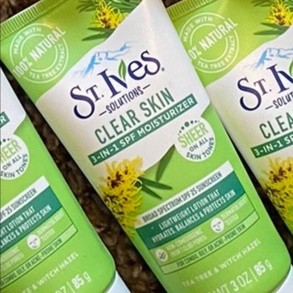 St Ives face moisturizer